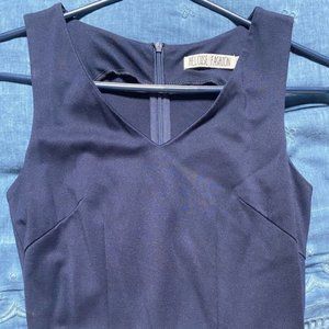 Navy Blue Dress XS -  Heloise Fashion